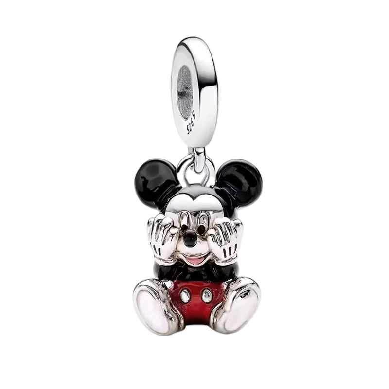 2026 Latest 925 Silver Exquisite Rose Gold Charm Earrings Personalized Pendant Beads, Fashionable Birthday Gift Gifts
