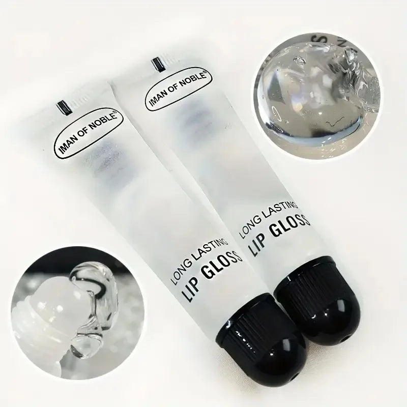 Hydrating 18ml Lip Gloss Moisturizing Lip Oil for Plump, Glossy Lips, Lightens Fine Lines, Suitable for All Skin Types Makeup