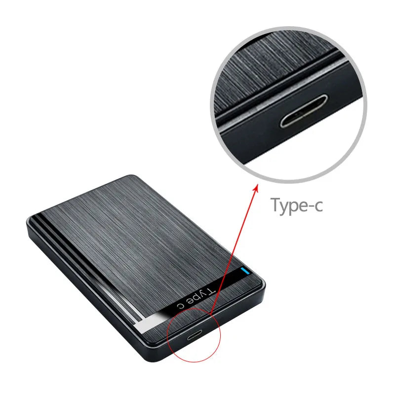 2.5-inch SSD Solid State Mechanical Serial Port SATA Toolless Micro Interface USB 3.1 External Mobile Hard Disk Case