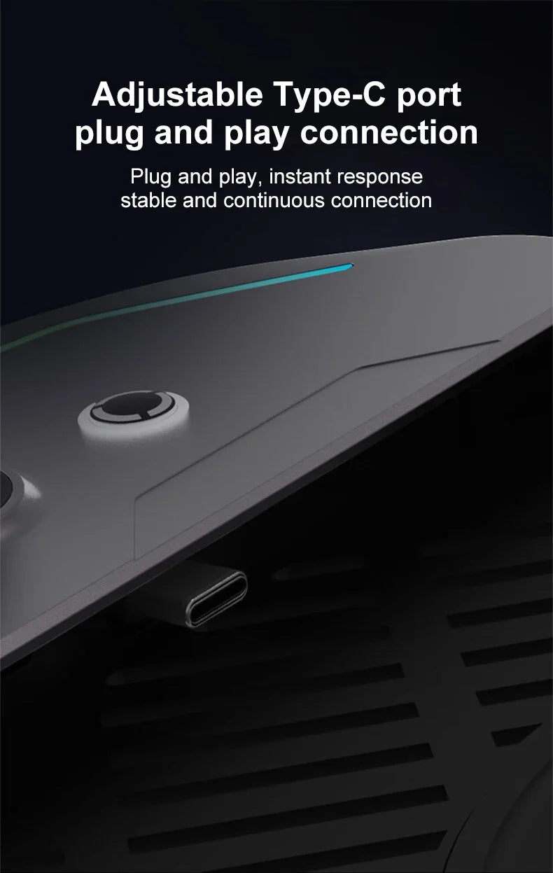 Lenovo Legion G9 Wireless Controller Features High-Precision Type-C Direct Connection, 200K Hall-Effect Joystick, Suitable for Y700 Third/Fourth Generation Type-C Low-Latency Direct Connection