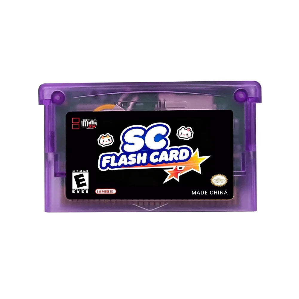 New 5000 in 1 SCFW V2.0 Card Mini GBA FlashCard For GBA GBC GB NES with 8G TF Card Adapter For SP GBM IDS NDS NDSL Game Console