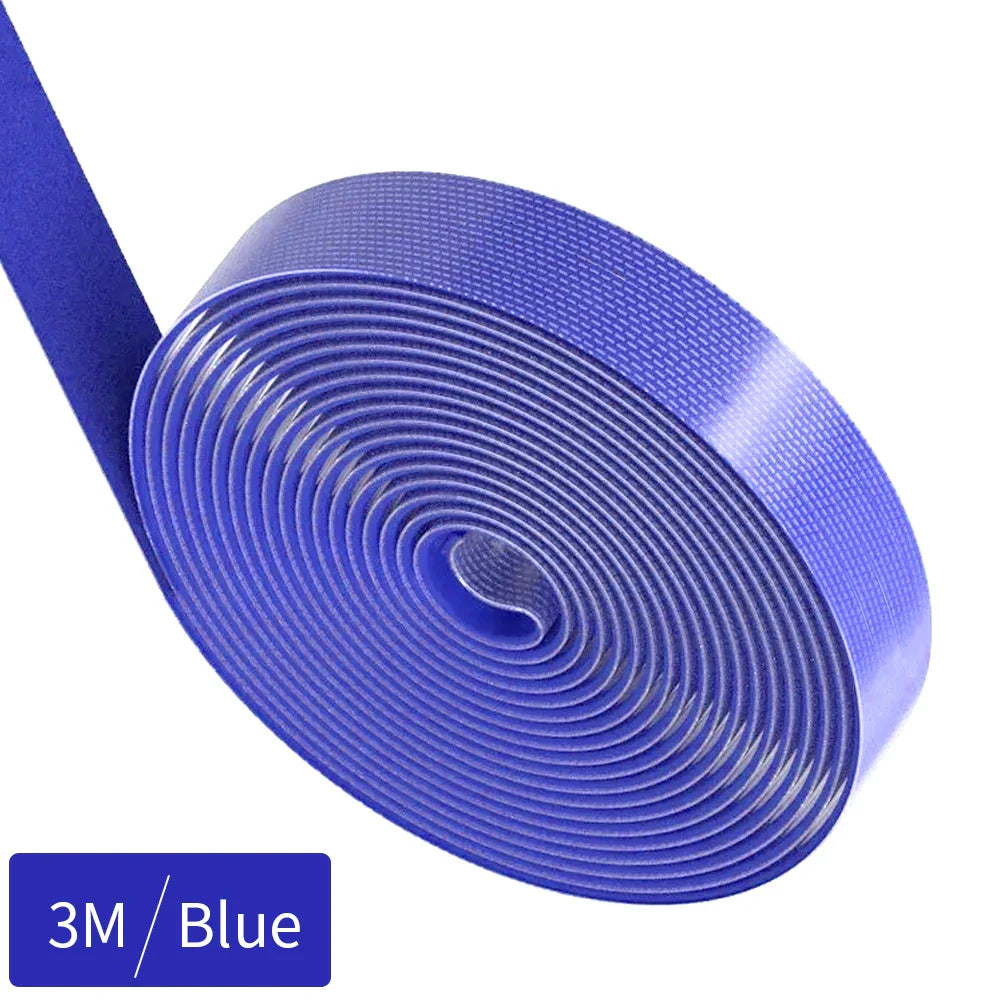 Reusable Hook Loop Cable Ties Wire Winder Organizer 1/2/3/5M For Desk Cable Management USB Mouse Earphone Cord Protector