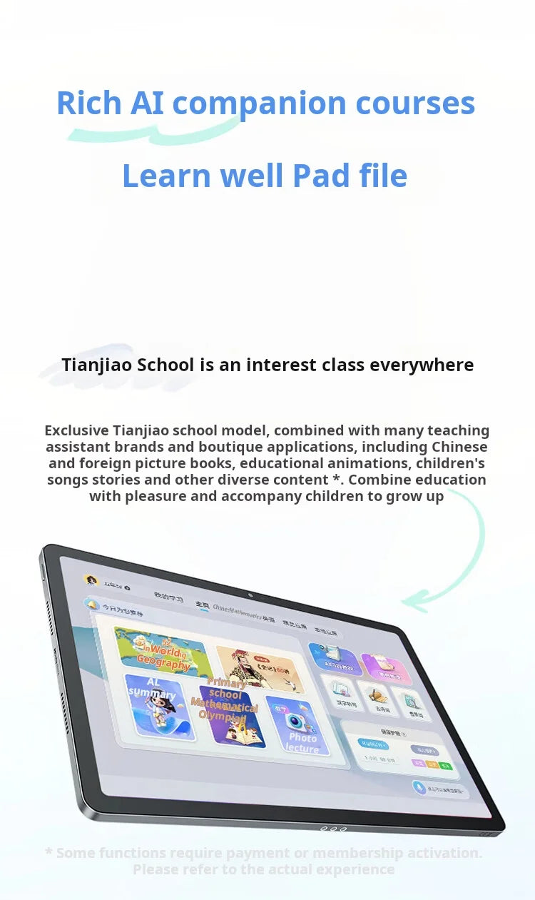 Lenovo Xiaoxin Tablet 11 (2025 Model) 11-inch Tablet PC, Student Tablet, 2-in-1 Pad, Official Genuine Product