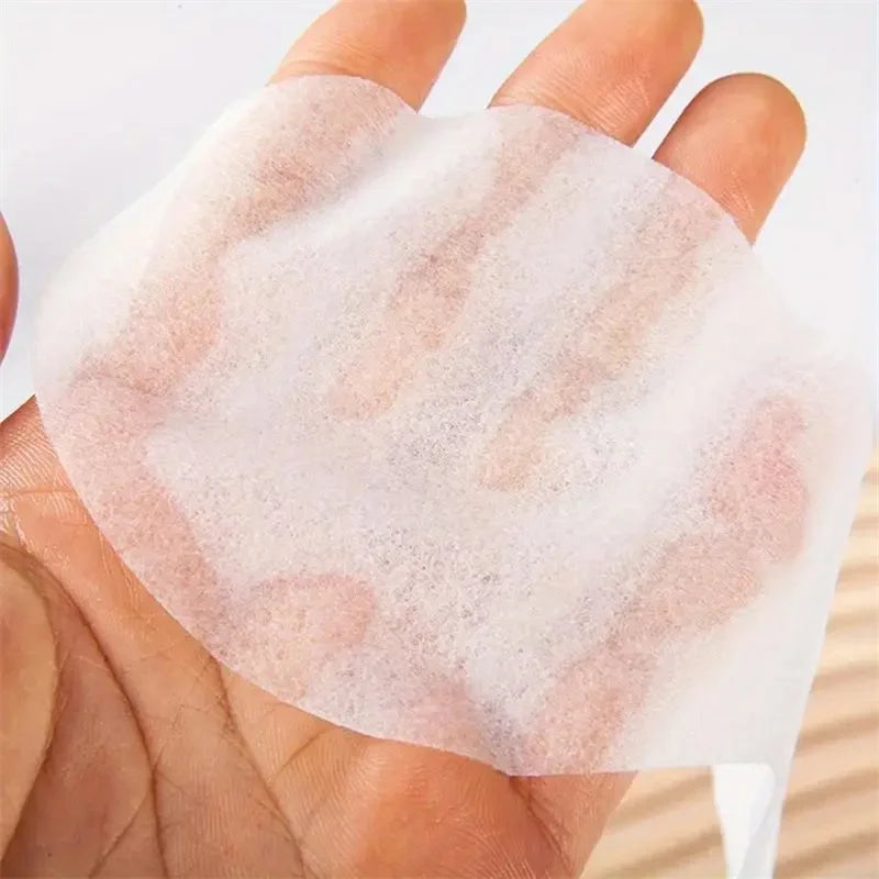 1000/500pcs Cotton Eye Mask Paper Disposable DIY Natural Cotton Eye Paper Essential Product Ultrathin Eye Pads Skin Care Tools