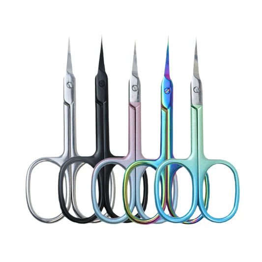 Multifunctional Pointed Beauty Scissors, Fine Trimming Stainless Steel Scissors, Precision Stainless Steel Beauty Scissors