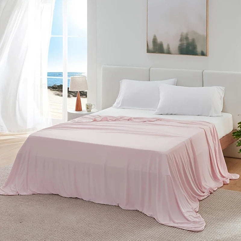 Summer Blanket Ice Silk Cooling Blanket Lightweight Breathable Air Condition Cooling Quilt Skin-friendly Duvet Comforter