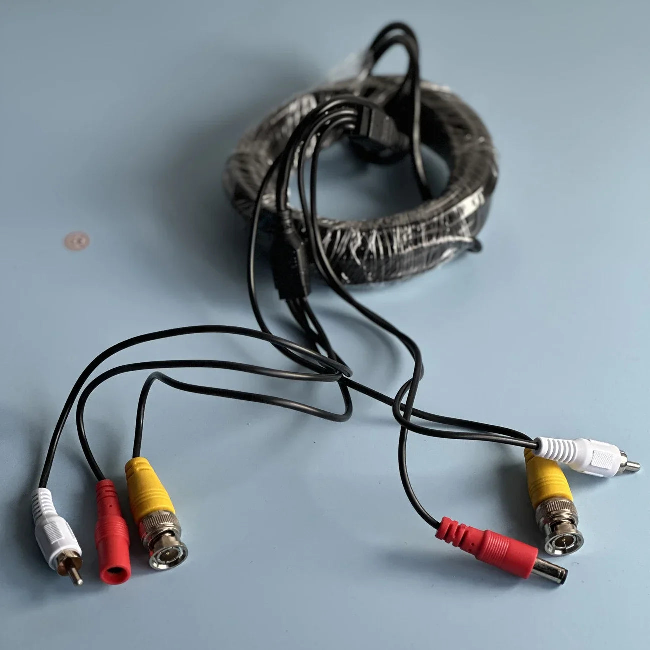 5-20M BNC+RCA+DC Connector 3 in 1 BNC CCTV Cable Coaxial Video Audio Power AHD Cameras Cable for DVR Surveillance System