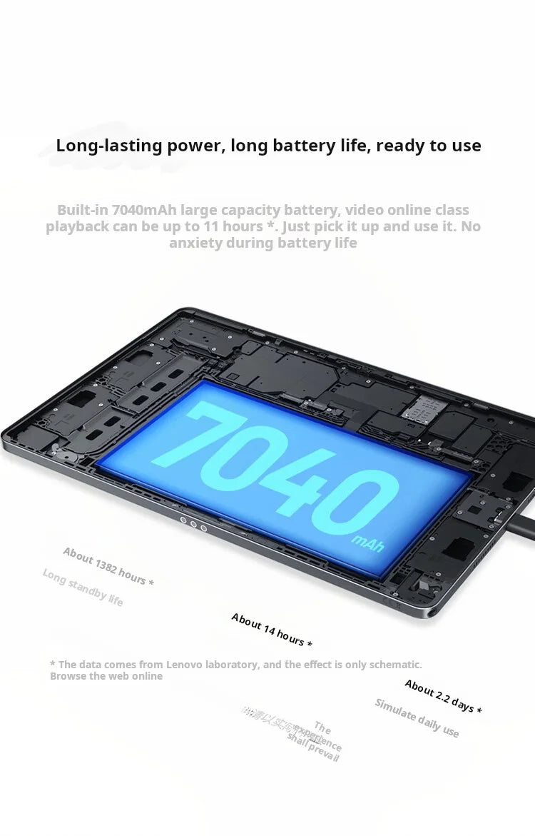 Lenovo Xiaoxin Tablet 11 (2025 Model) 11-inch Tablet PC, Student Tablet, 2-in-1 Pad, Official Genuine Product