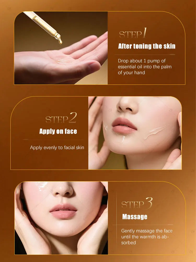 Collagen Peptide Serum for Face Hydrating Skin Renewal Essence Smooth Looking Skin Beauty Treatment.Unisex