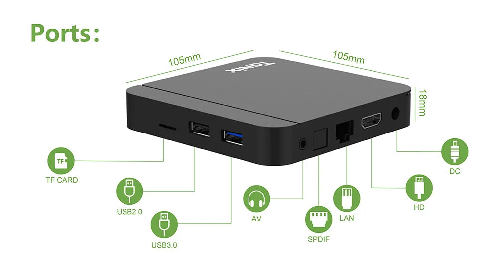 Tanix W2 Smart TV Box Android 11 Amlogic S905W2 4GB 64GB Support AV1 Dual Wifi  Media Player TVBOX Set Top Box 32GB 2GB 16GB