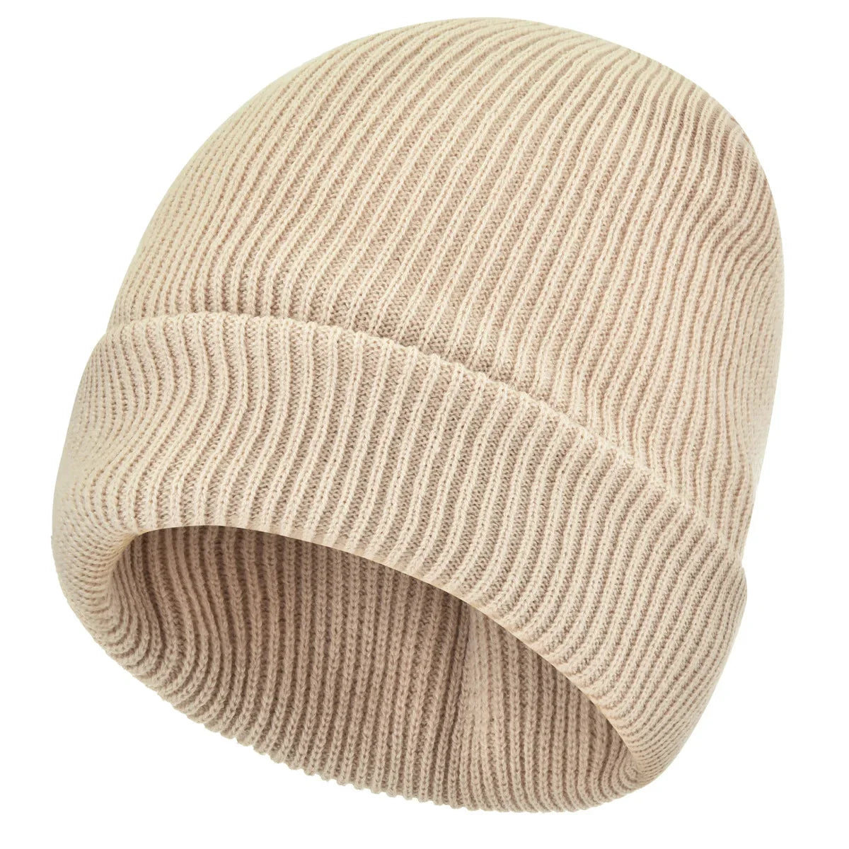 Waterproof Windproof Winter Warm Knit Beanie Fishing Hat Cap, Slouchy Soft Black Headwear Great for Winter Ski Walking Running