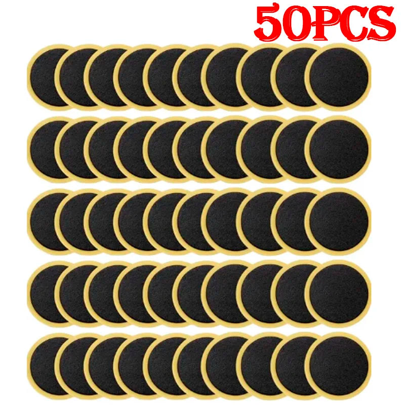 Glue-free Bicycle Tire Patches Kit Quick Repair Adhesive Quick Drying Tyre Protection Patch for Bike Repair Accessories