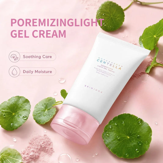 Korean Centella Pink Poremizing Light Gel Cream Pores Care Deep Hydration Facial Creams Skincare Beauty Products 75ml