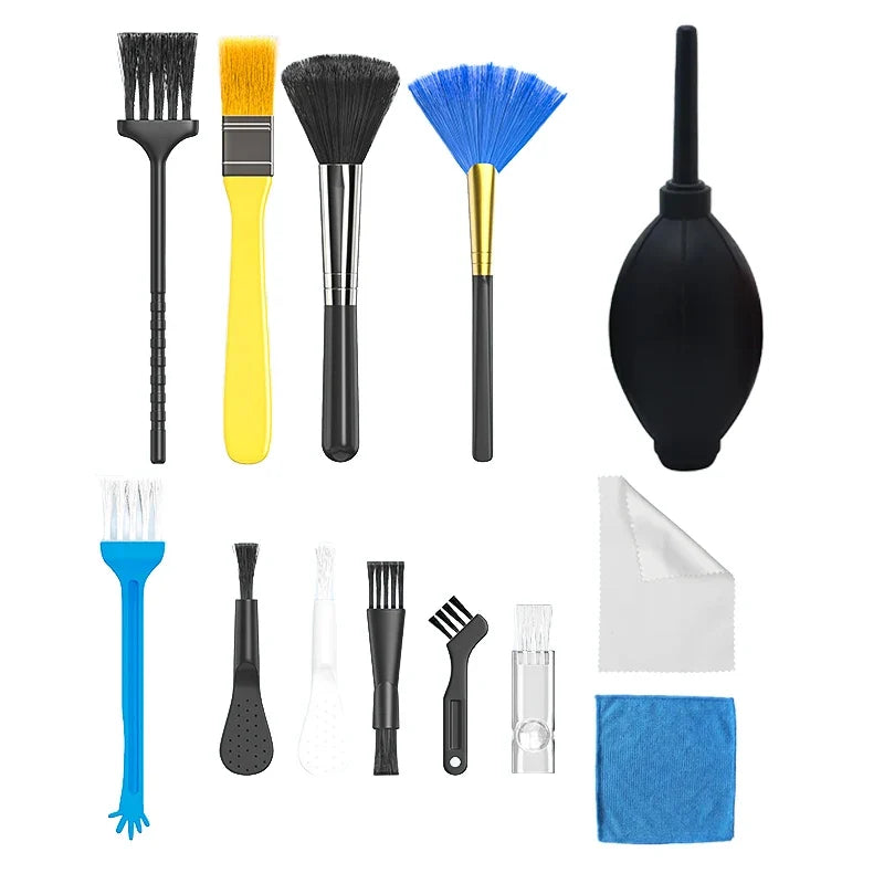 Computer Cleaning Set for PC/Laptop/Keyboard/Digital Camera Complete Electronics Maintenance Kit Air Duster Brushes Screwdriver