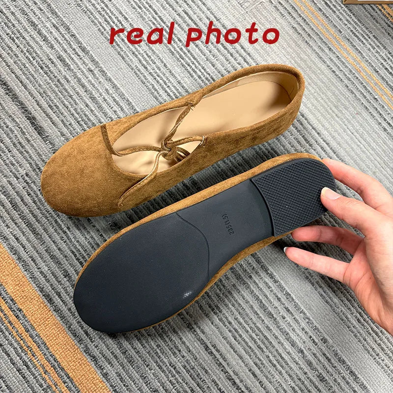 Fashion Butterfly-Knot  Women Flats With Shoes Casual Female Soft Footwear Round Toe Ladies Flats Slip On Shoes