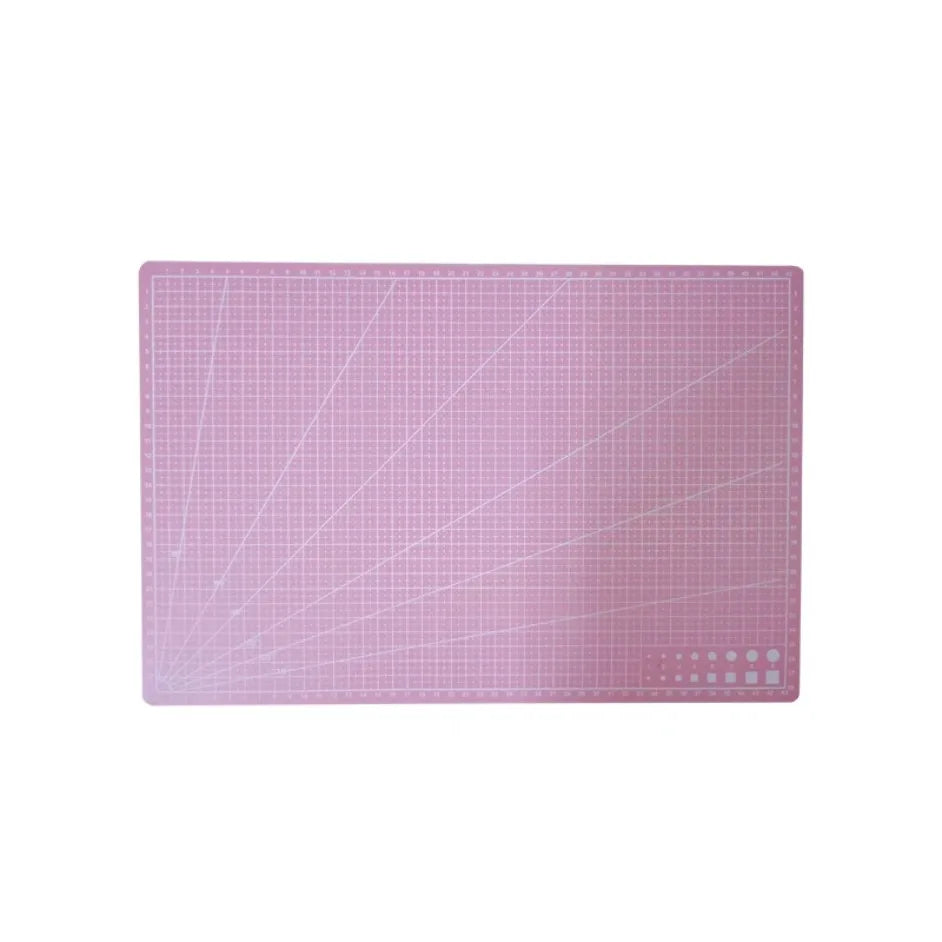 Process Anti Cutting Double-Sided Carving A3 Cutting Pad PVC Table Pad Leather Student DIY Process Self-Healing Pad 45×30x0.09cm