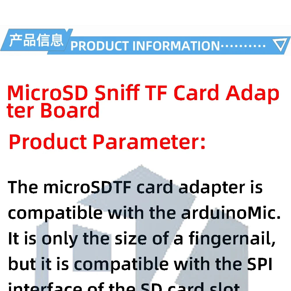 1~3PCS Micro SD Sniffe TF card spi  adapter board module for arduino
