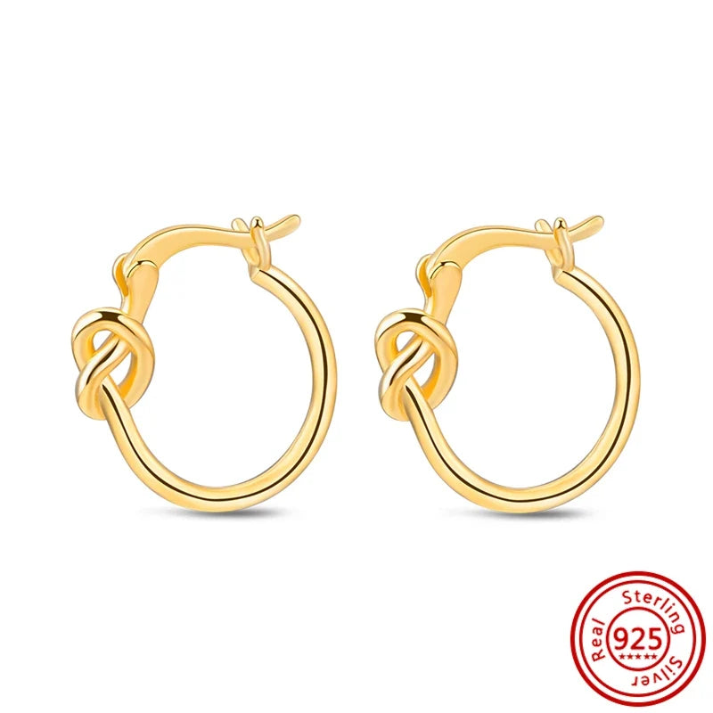 Hot Sale 925 Sterling Silver Heart Earrings Fit Original Charms Hoop Earrings For Women Girls Stud Earring Fine Jewelry Gifts