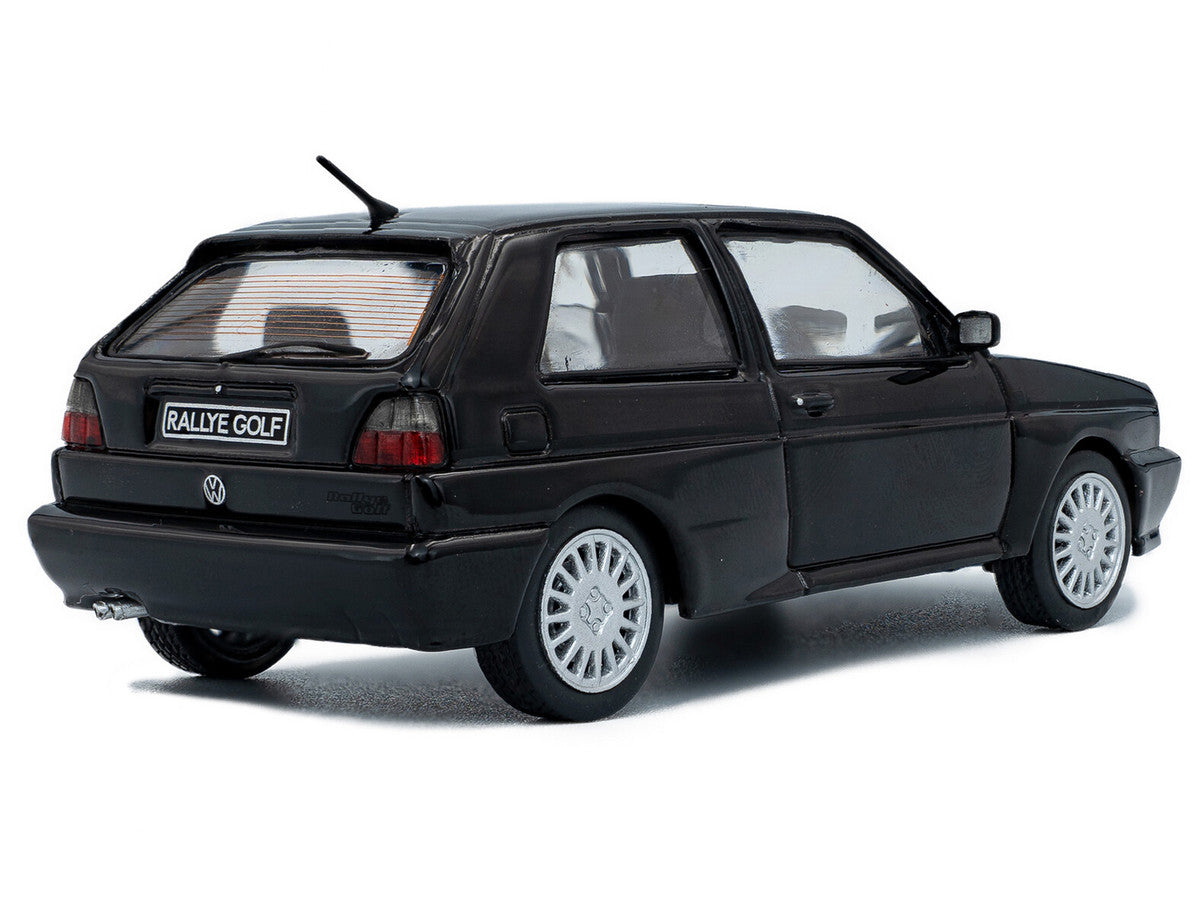 1989 Volkswagen Golf Rallye G60 Black 1/43 Diecast Model Car by Solido