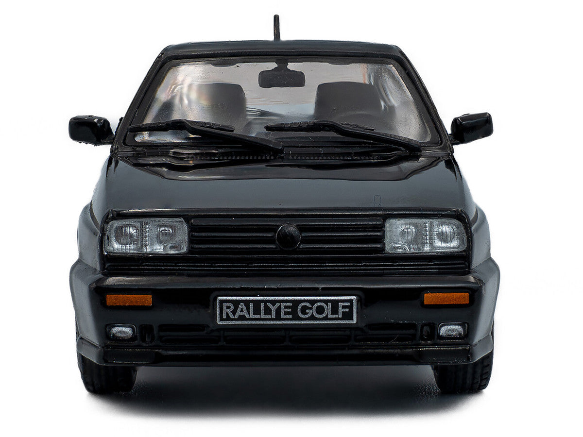 1989 Volkswagen Golf Rallye G60 Black 1/43 Diecast Model Car by Solido