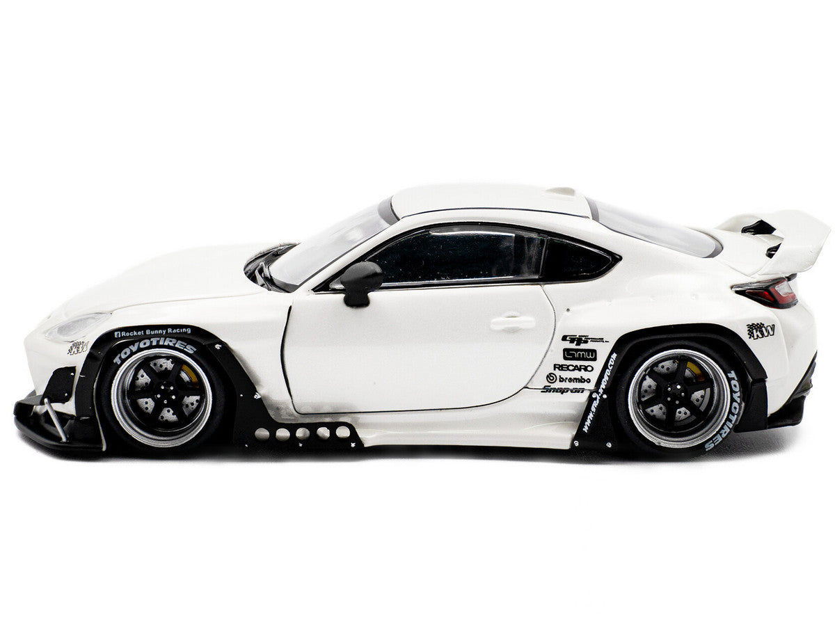 2022 Toyota Pandem GR86 White Metallic 1/43 Diecast Model Car by Solido