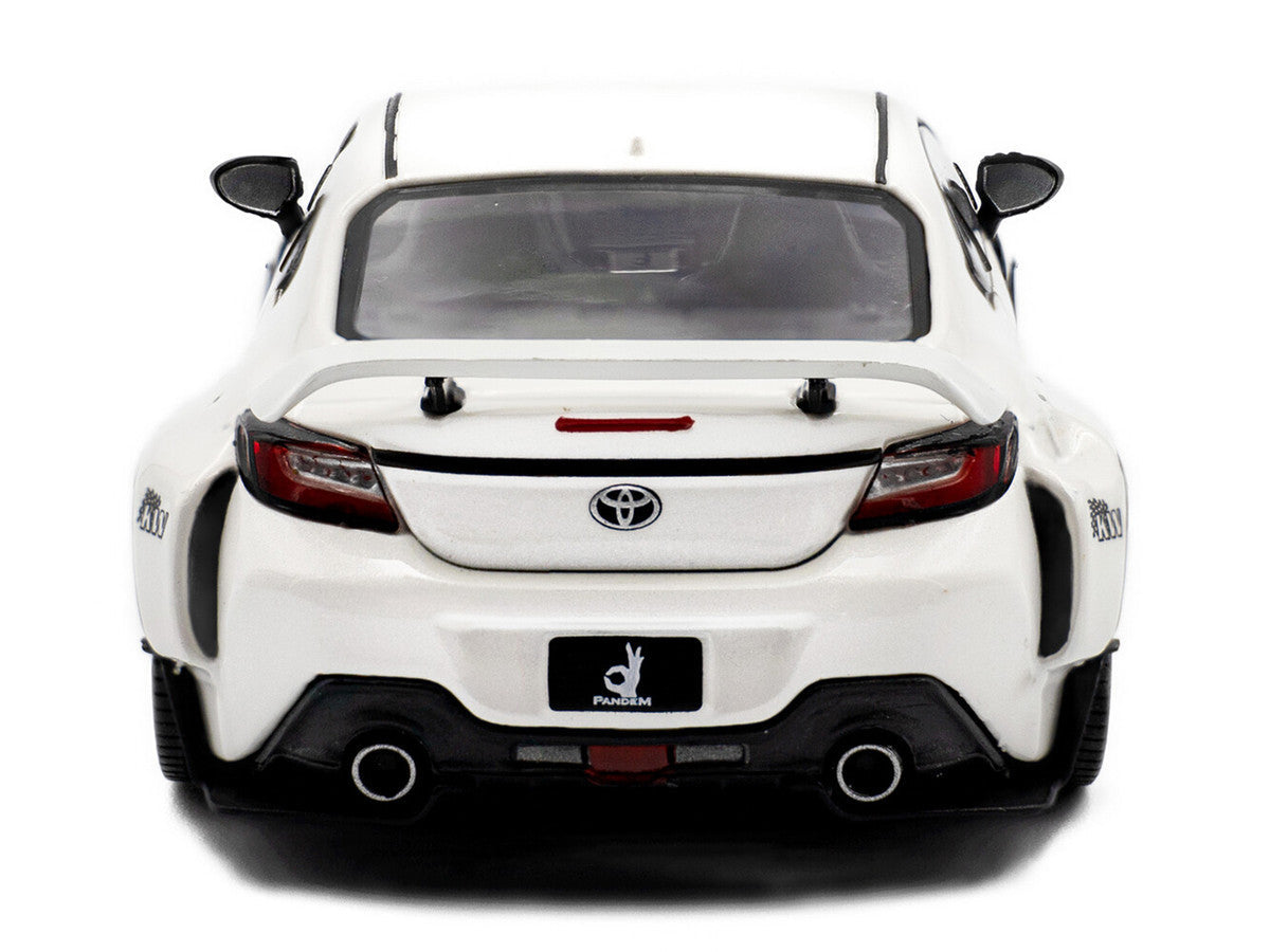 2022 Toyota Pandem GR86 White Metallic 1/43 Diecast Model Car by Solido