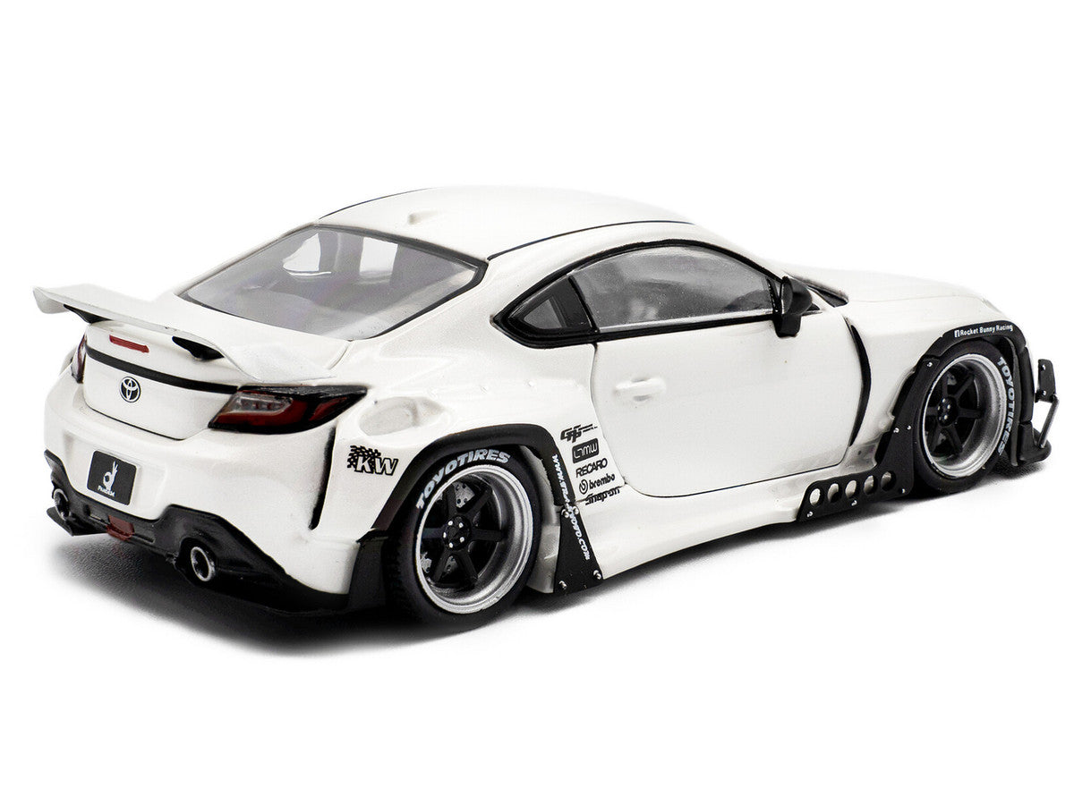 2022 Toyota Pandem GR86 White Metallic 1/43 Diecast Model Car by Solido