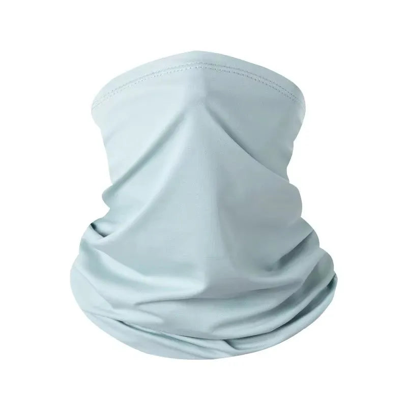 LOOGDEEL Sun Protection Bib Spring and Summer Motorcycle Neck Cover Sports Magic Bandana Riding Mask Full Face Outdoor Ice Silk