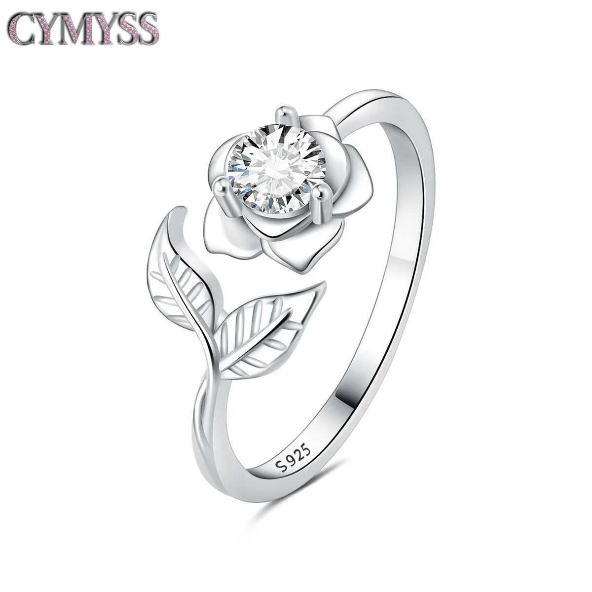 Original 925 Sterling Silver Open Ring Exquisite Panda Dolphin Adjustable Ring Original Daily Fine Jewelry Women Birthday Gifts