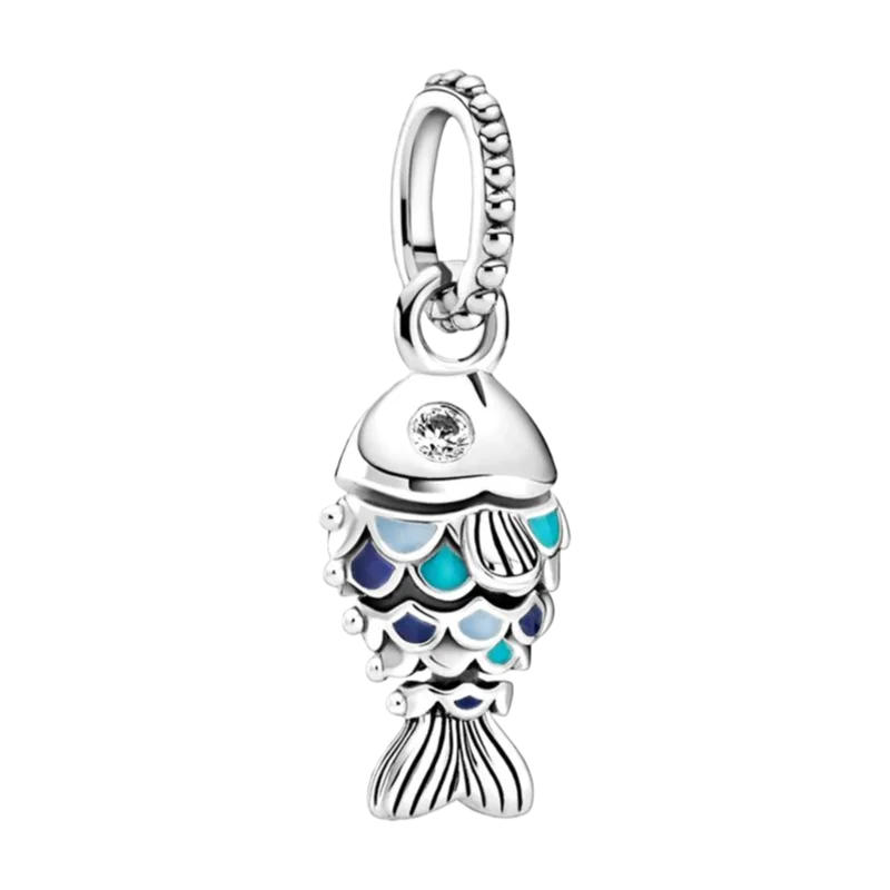 2026 Latest 925 Silver Exquisite Rose Gold Charm Earrings Personalized Pendant Beads, Fashionable Birthday Gift Gifts