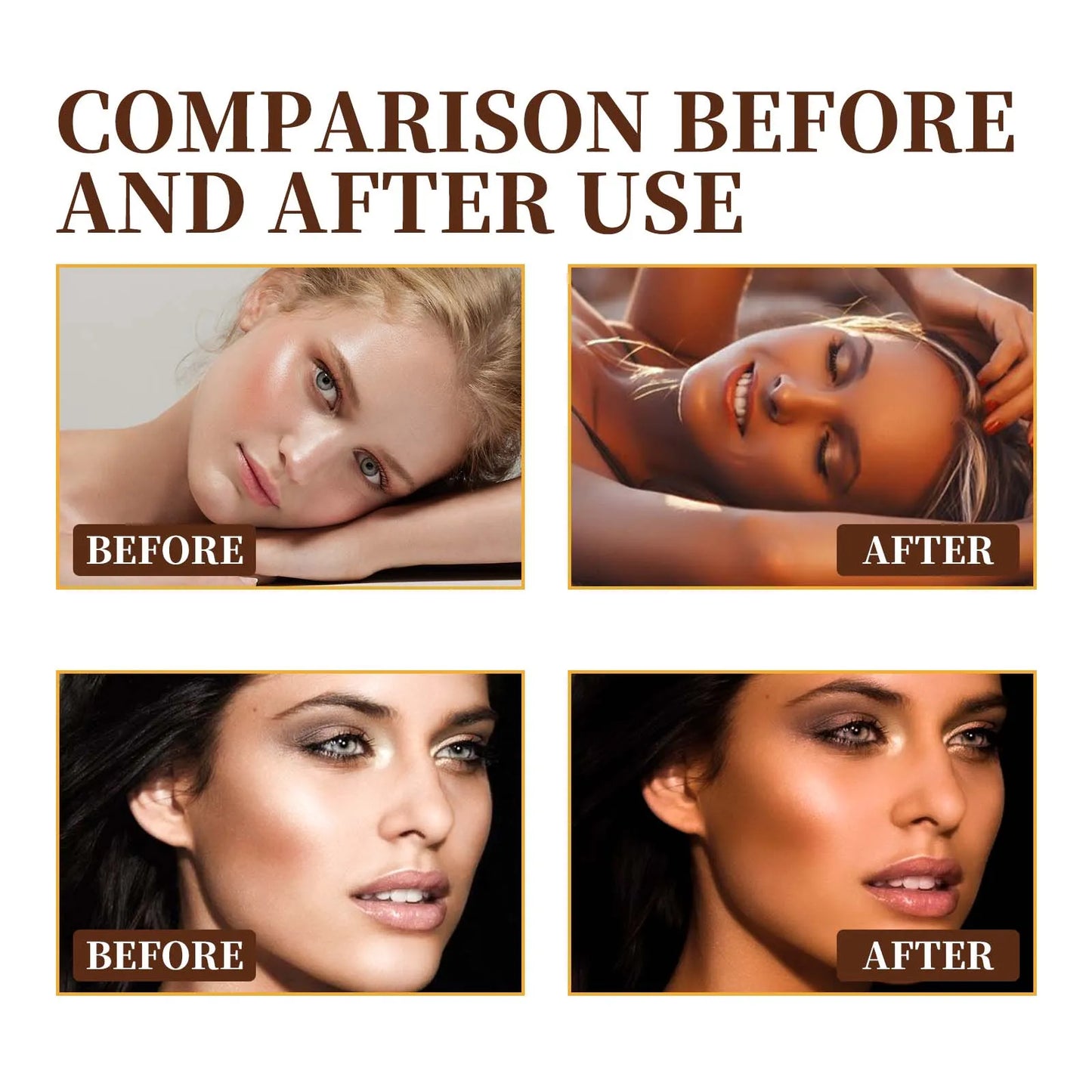 Self Tanning Cream Fake Tan Natural Glow Body Bronzing Nourishing Skin Summer Long Lasting Coloring Bronze Cream Sunless Tanner