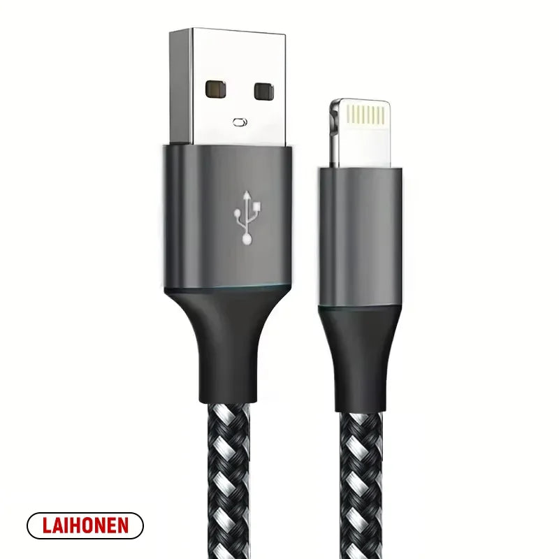 1M 2M 3M USB A To Lightning MFi Certified  Cable For iPhone 14 13 12 11 X XR Pro Max Fast Charging Cable Charger Data Wire Cord