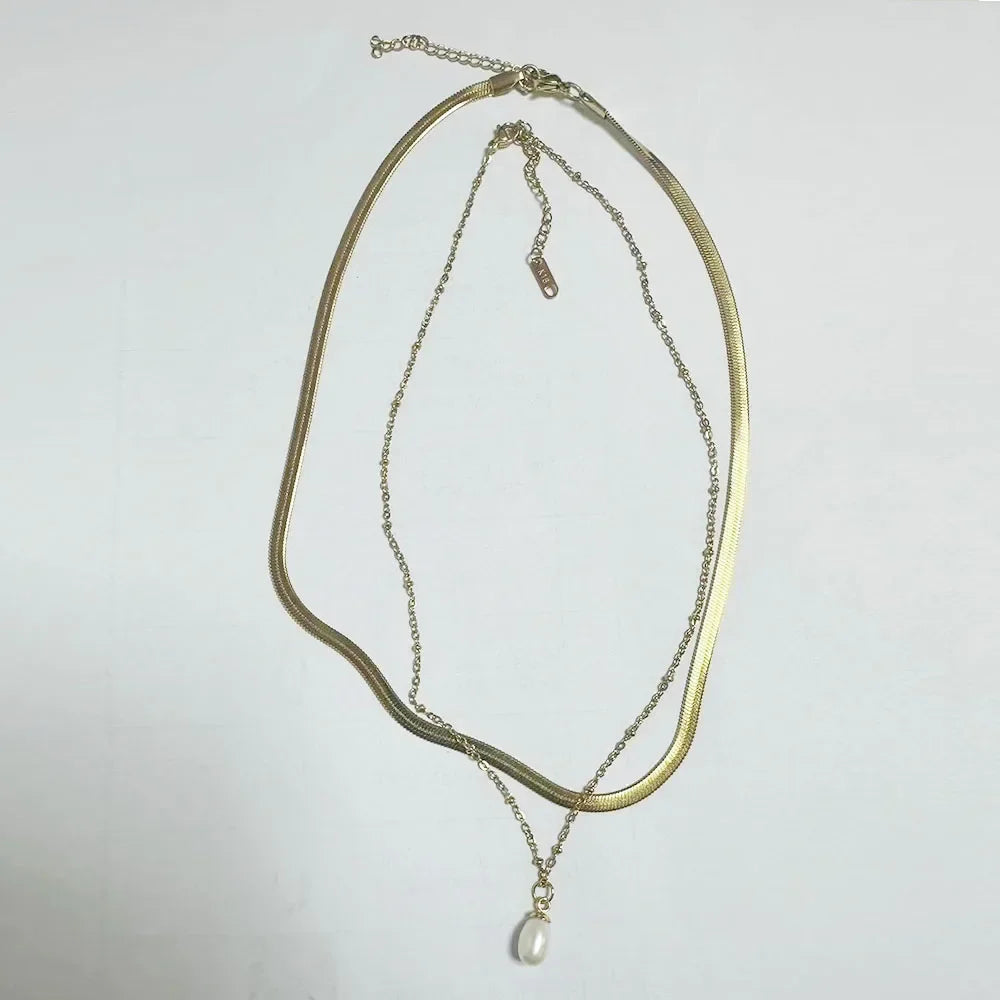Stainless Steel Creative Steel Ball Chain Necklace