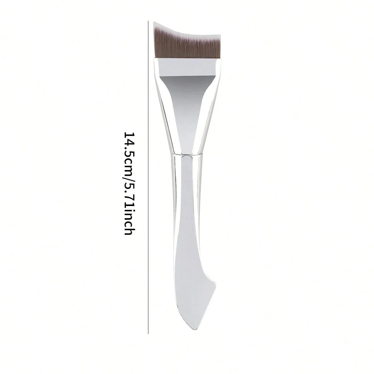 Upgraded Crescent Design Foundation Makeup Brush Ultra-thin Smooth Application Liquid Mask Spatula Makeup Brushes Beauty Tools