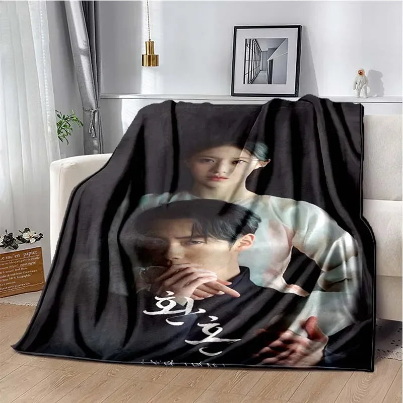3D Kdrama Alchemy of Souls: Light and Shadow TV HD Blanket Soft Warm Flannel Throw Blanket for Bed Bedroom Sofa Picnic Blanket