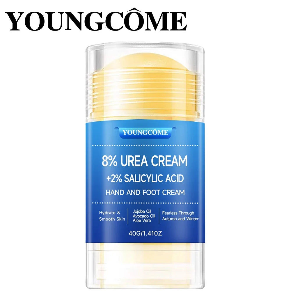8% Yoicream Foot Plus 2% Salicylic Acid Foot Cream and Hand Cream Maximum Strength Hyaluronic Acid, Tea Tree Included