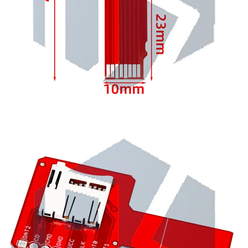 1~3PCS Micro SD Sniffe TF card spi  adapter board module for arduino