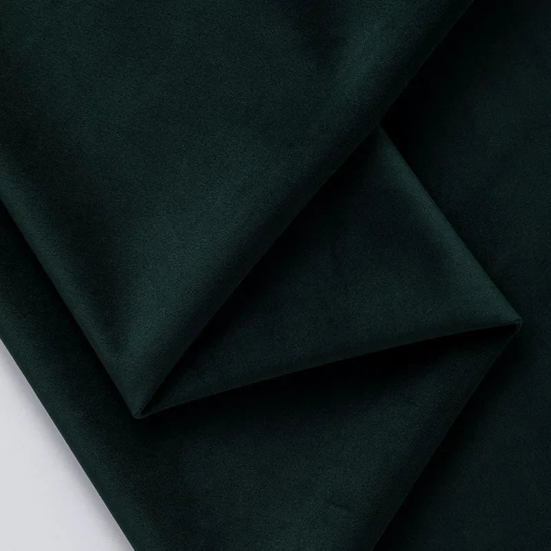 Velvet Fabric Thicken Dutch Velvet Short Plush for Upholstery Cushion Sofa Table Runners by Half Meter