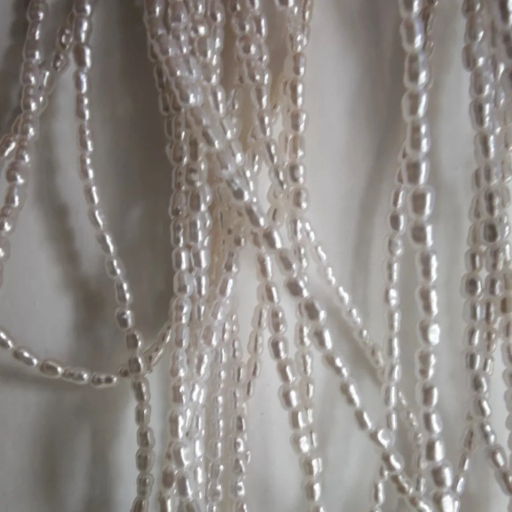 4.5 to 5.5 mm Irregular Baroque Imitation Pearl Semi-Finished Beads for Making Jewelry, DIY Necklacecklace Bracelet Accessories