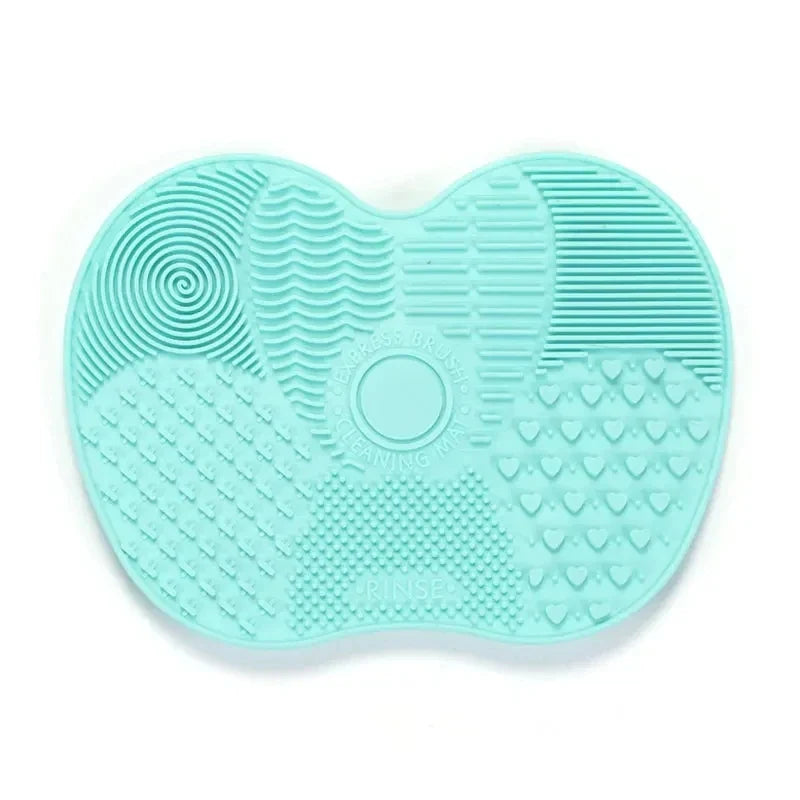Silicone Makeup Brush Cleaner Folding Powder Puff Cleaning Bowl Eyeshadow Brushes Washing Soft Mat Beauty Tools Scrubber Box