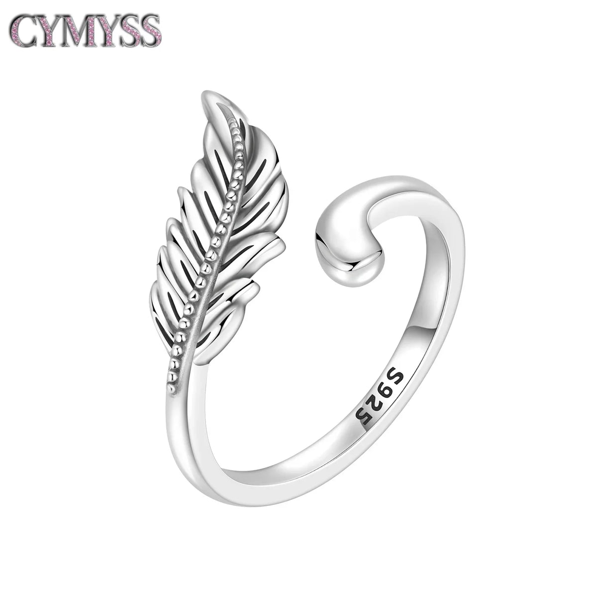 Original 925 Sterling Silver Open Ring Exquisite Panda Dolphin Adjustable Ring Original Daily Fine Jewelry Women Birthday Gifts