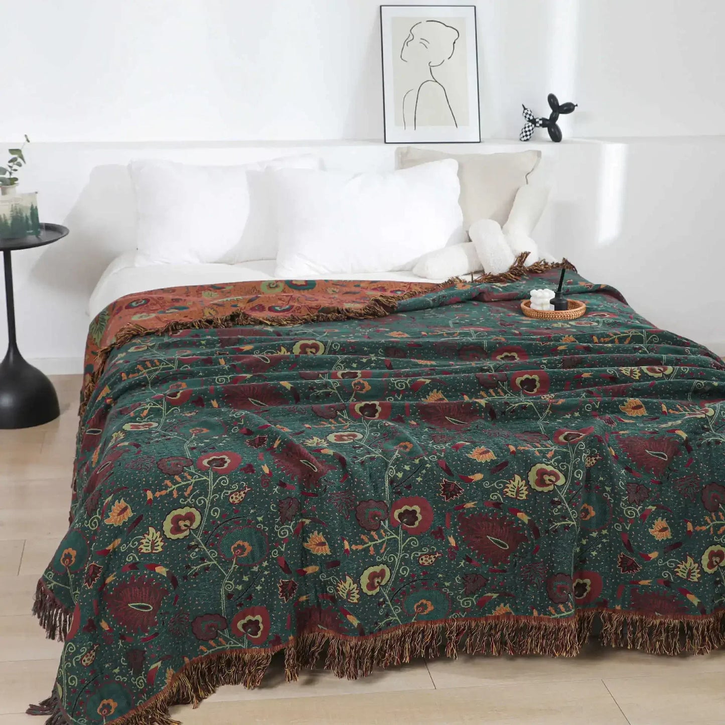 Nordic Throw Blanket For Beds Cotton Double Sided Sofa Cover Sofa Cushion Soft Blanket Leisure Bedspread Four Seasons Thin Quilt