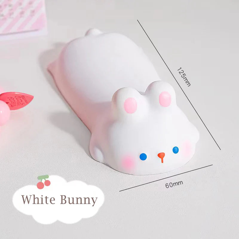 Cute Mouse Pad Keyboard Mouse Wrist Rest Support Girl Soft Computer Laptop Desk Mat Typing Protection Wrist Ergonomics Kawaii