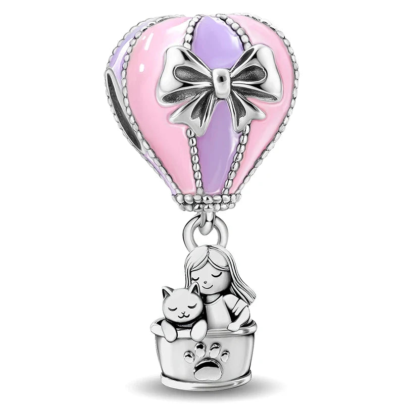 925 Sterling Silver Sunglasses Duck Puppy Cooking Mouse Bead Diy Bracelet Bangle Making Gift Of High Quality Fine Jewelry
