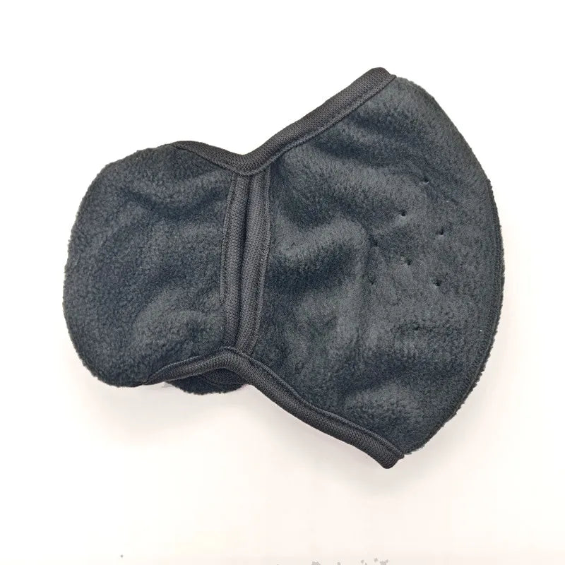 2-in-1 Earmuff Face Mask, Winter Ear Warmer for Women Men, Breathable Face Cover for Outdoor Walking Cycling Skiing