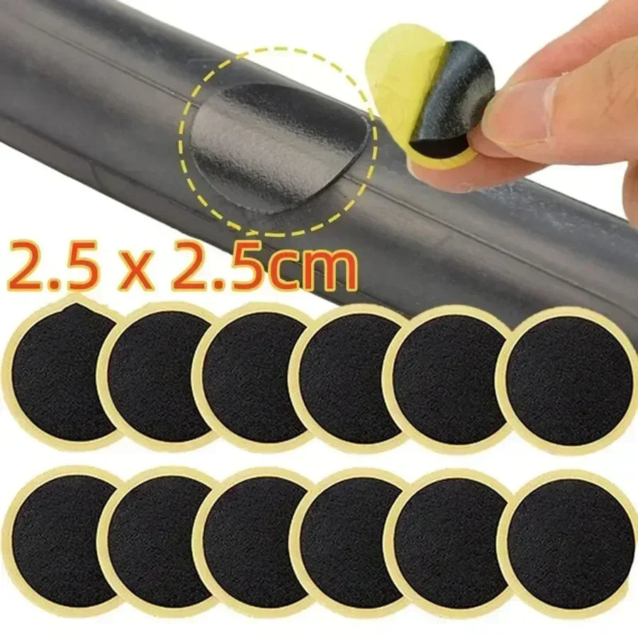 30/20/10PCS Glue-free Bicycle Tire Patches - Quick Self-Adhesive Repair for Tyre Protection