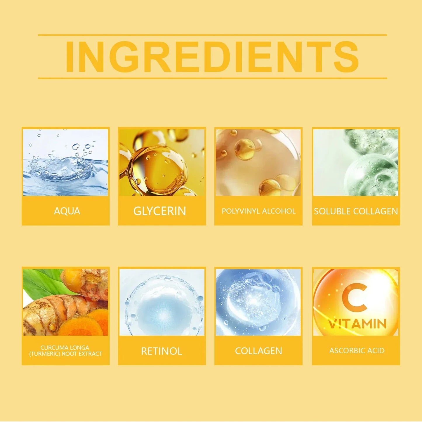 HOYGI Turmeric Collagen Mask Cleansing Pore Improves Spots Gentle Exfoliation Brightening Dullness Smoothing Peel-off Mask 75g