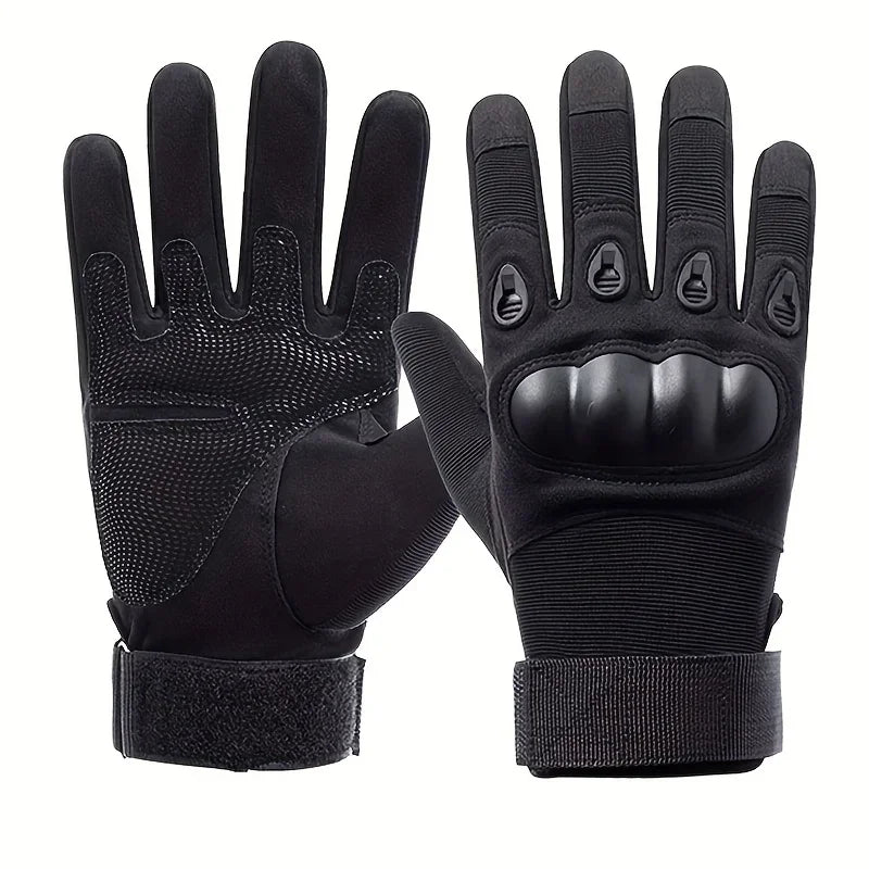 Men's Tactical Military Gloves Anti-Slip Color Bullet Air Gun Shooting Soldier Combat Bicycle All-Finger Gloves