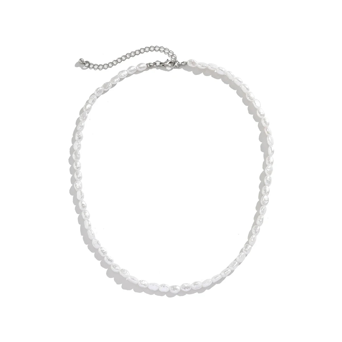 New Fashion Simple Faux Pearl Choker Necklace for Women Vintage Elegant Beaded Temperament Necklace Wedding Party Jewelry Gifts