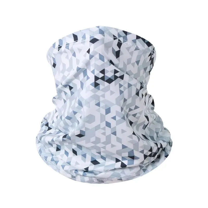 LOOGDEEL Sun Protection Bib Spring and Summer Motorcycle Neck Cover Sports Magic Bandana Riding Mask Full Face Outdoor Ice Silk
